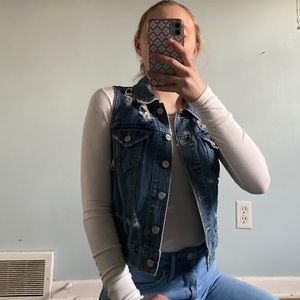 Vintage Distressed Levi’s Vest